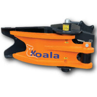 Energiklipp Koala 400 - fäste S2-B27 klippkapacitet 400 mm för maskinvikt 12-36 ton