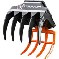 Rivgrip Scorpion S1100 - fäste S2-B27 bredd 1100 mm gripöppning 1300 mm vikt 900 kg